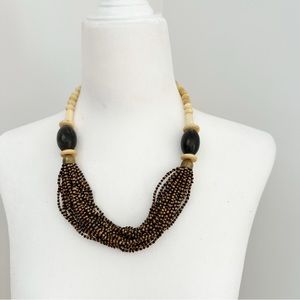 Beaded Necklace Made in India Vintage